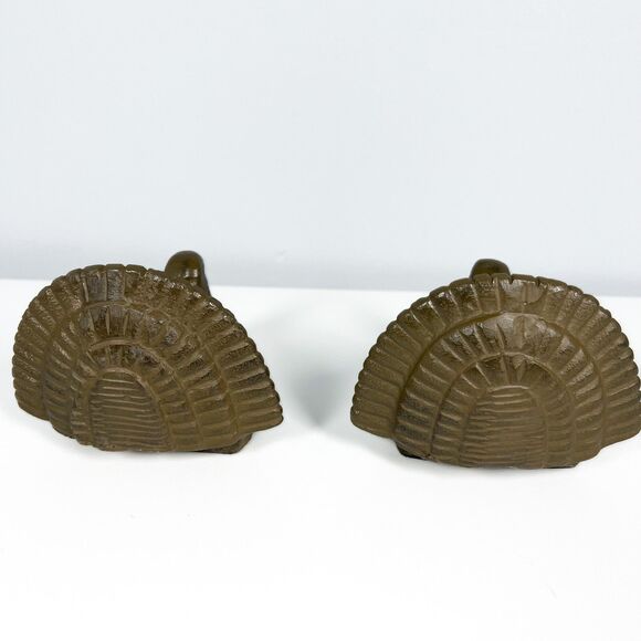 Pair Of Hallmark Thanksgiving Candle Turkey Holders NEW - Picture 4 of 9